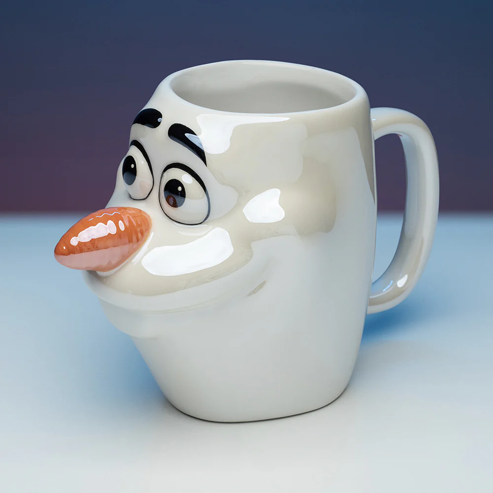 Paladone 300ml Frozen Olaf Shaped Collectable Mug Coffee/Tea Drink Gift Cup - Image 3