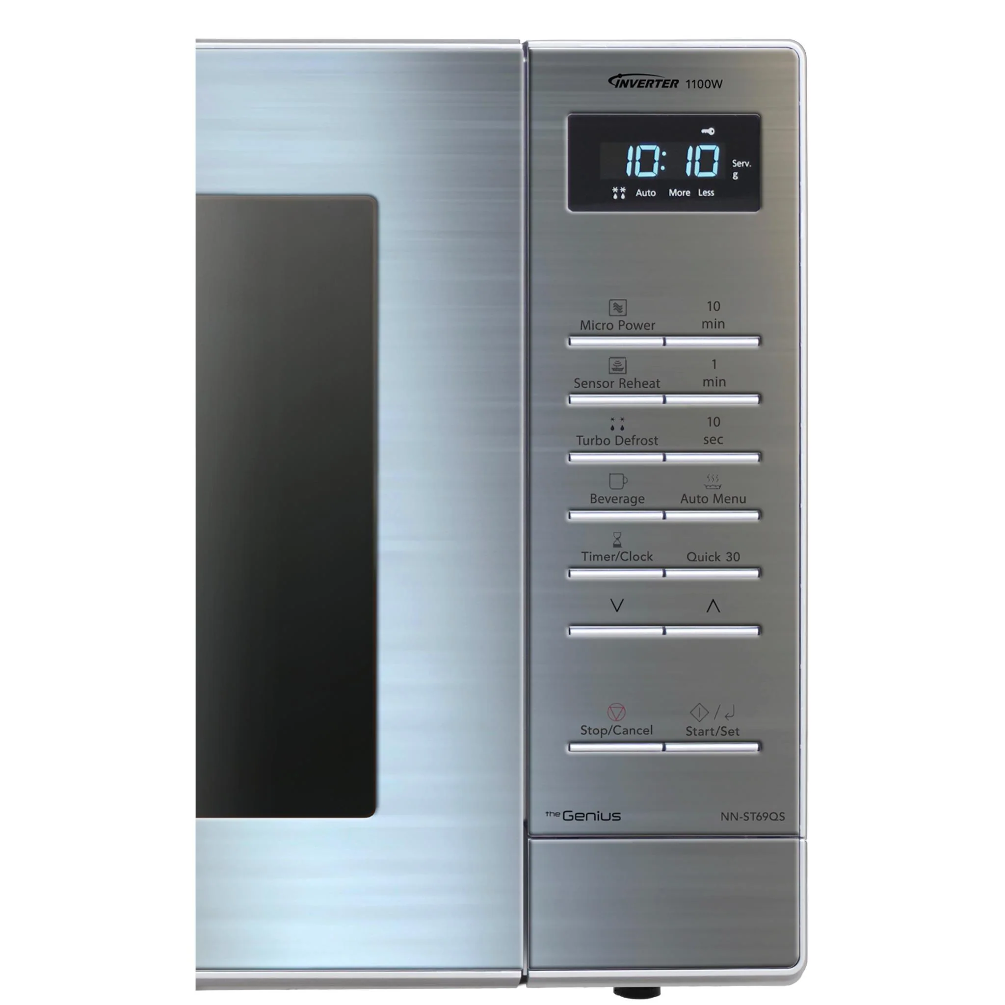 Panasonic 32L Inverter Sensor Microwave Oven (Stainless Steel) - Image 4