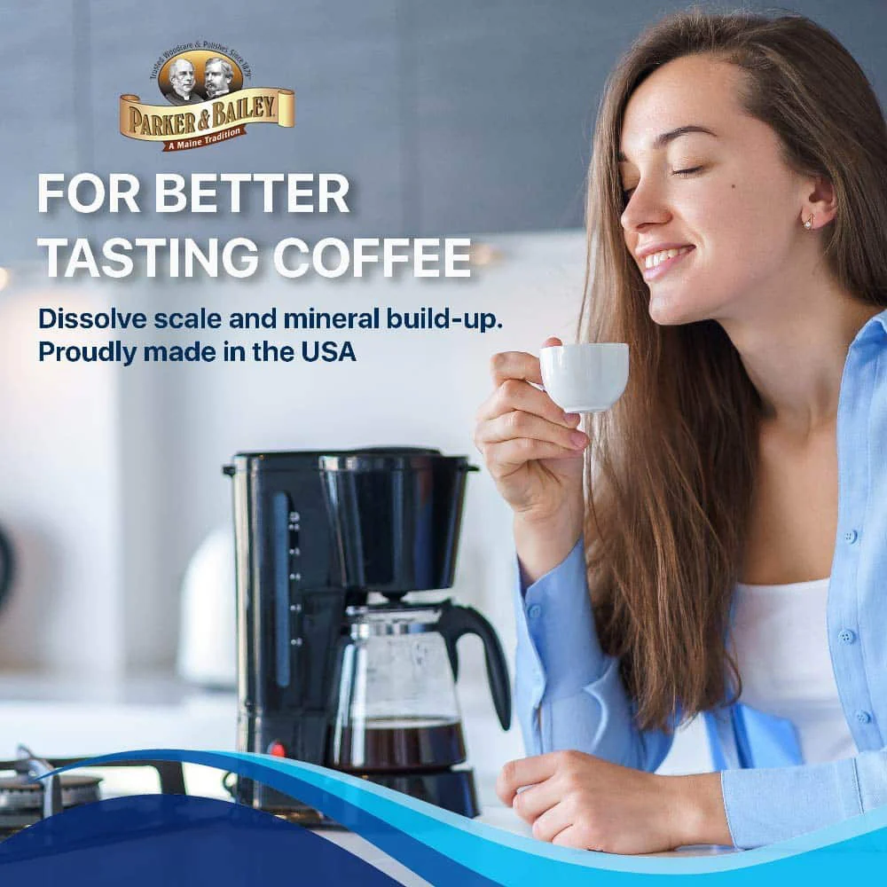Parker and Bailey 4-Pack Coffee Machine Cleaner and Descaler Tablets - Image 4