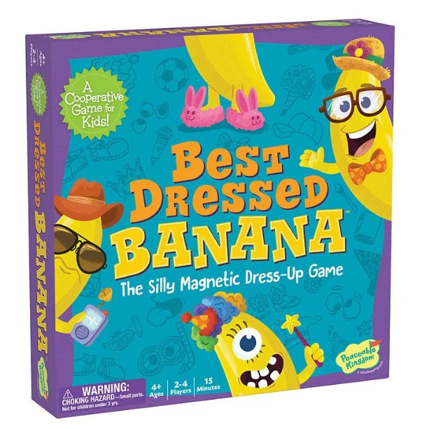 Peaceable Kingdom Best Dressed Banana Game