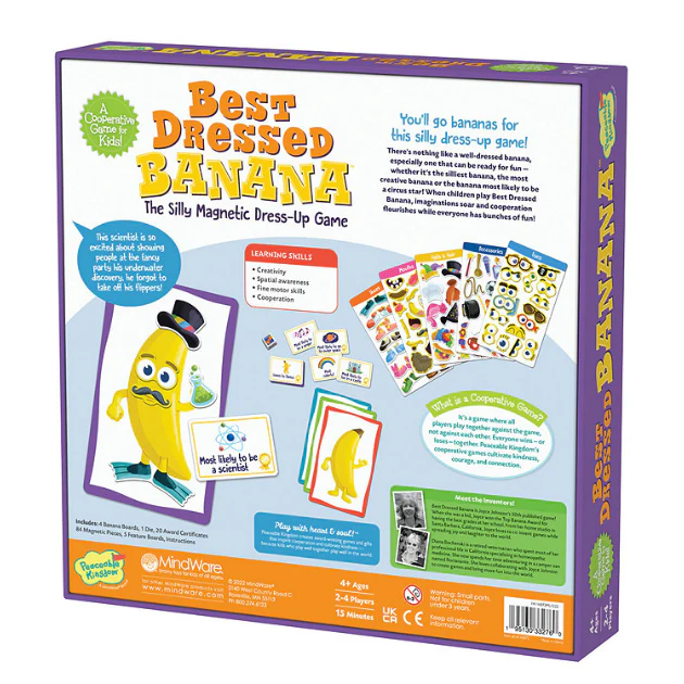 Peaceable Kingdom Best Dressed Banana Game - Image 2