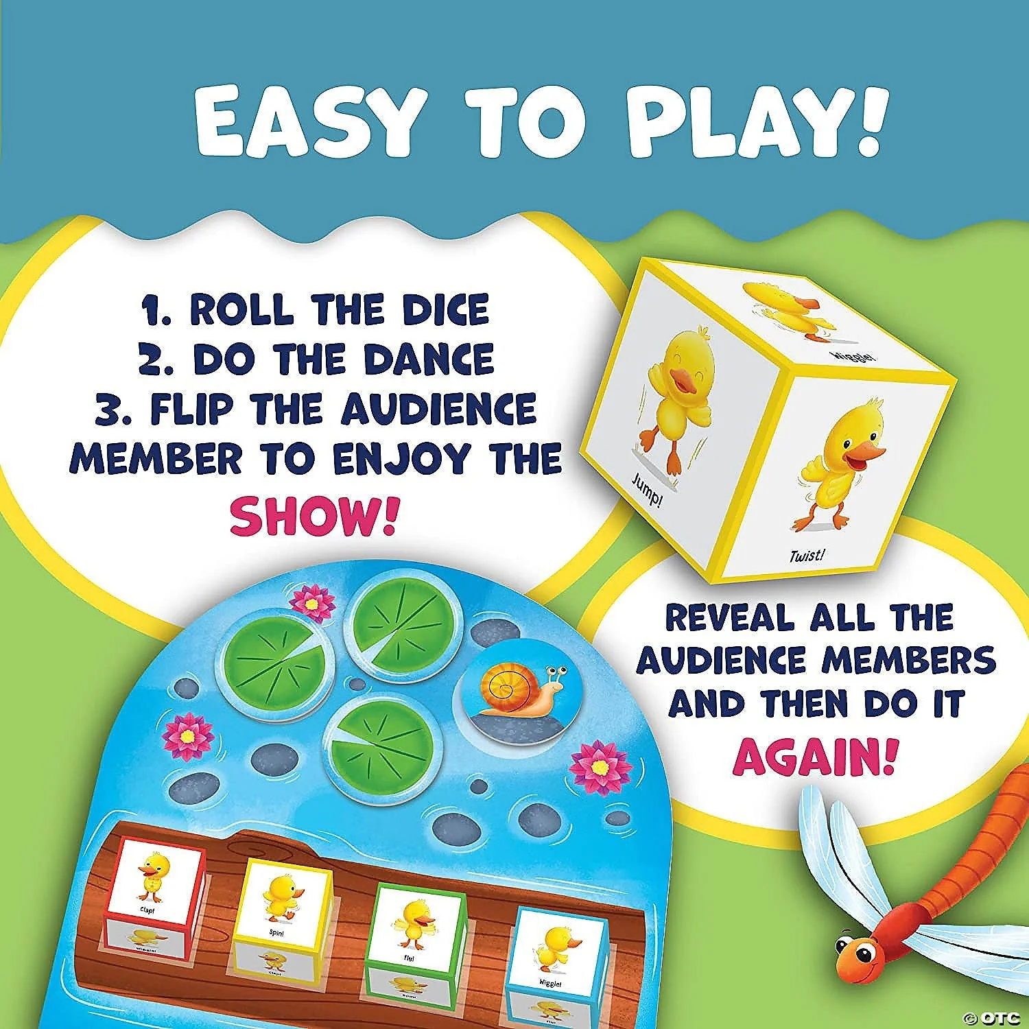 Peaceable Kingdom Duck Duck Dance Game - Image 3