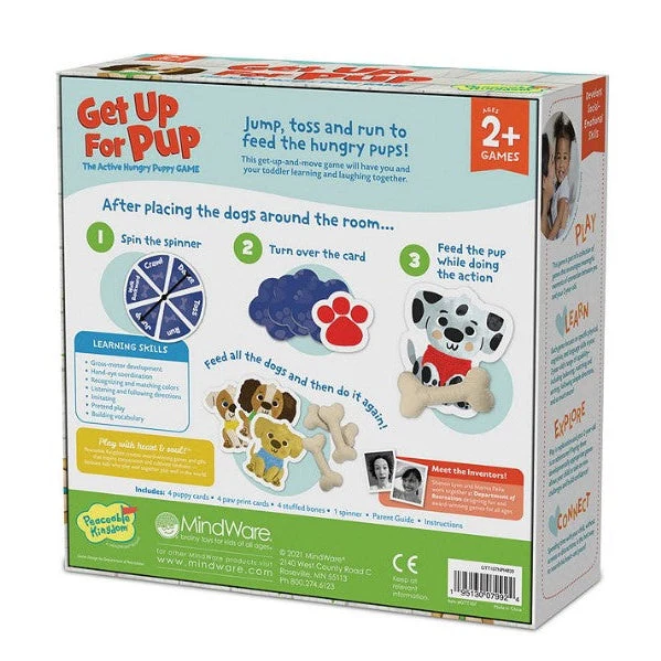 Peaceable Kingdom Get Up For Pup Game - Image 2