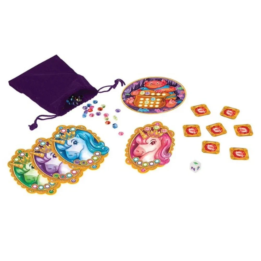 Peaceable Kingdom Share and Sparkle Unicorns Kids Game - Image 3