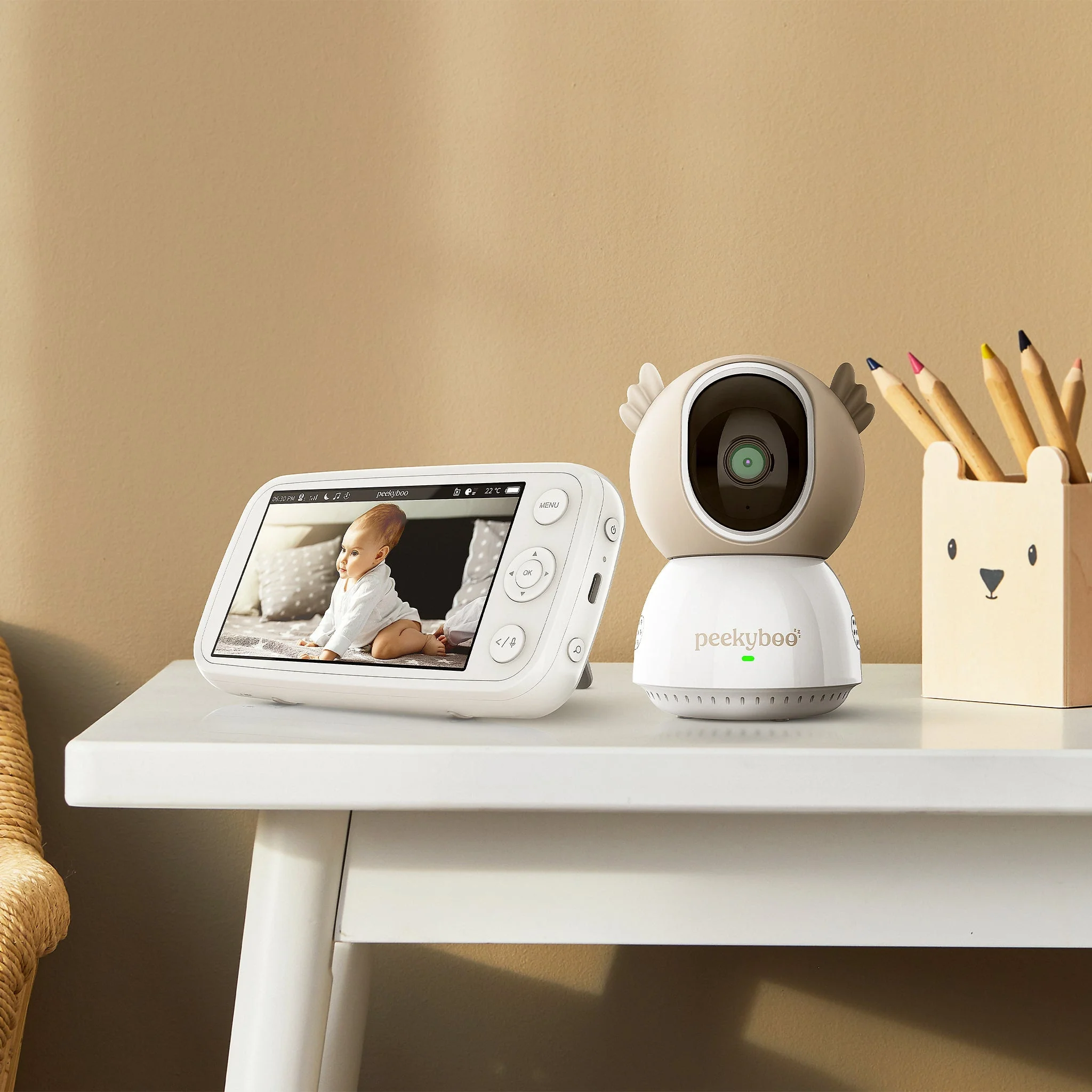 Peekyboo 5″ Baby Monitor & 2K Camera - Image 2