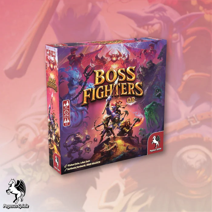 Pegasus Spiele Boss Fighters QR Board Game - Image 2