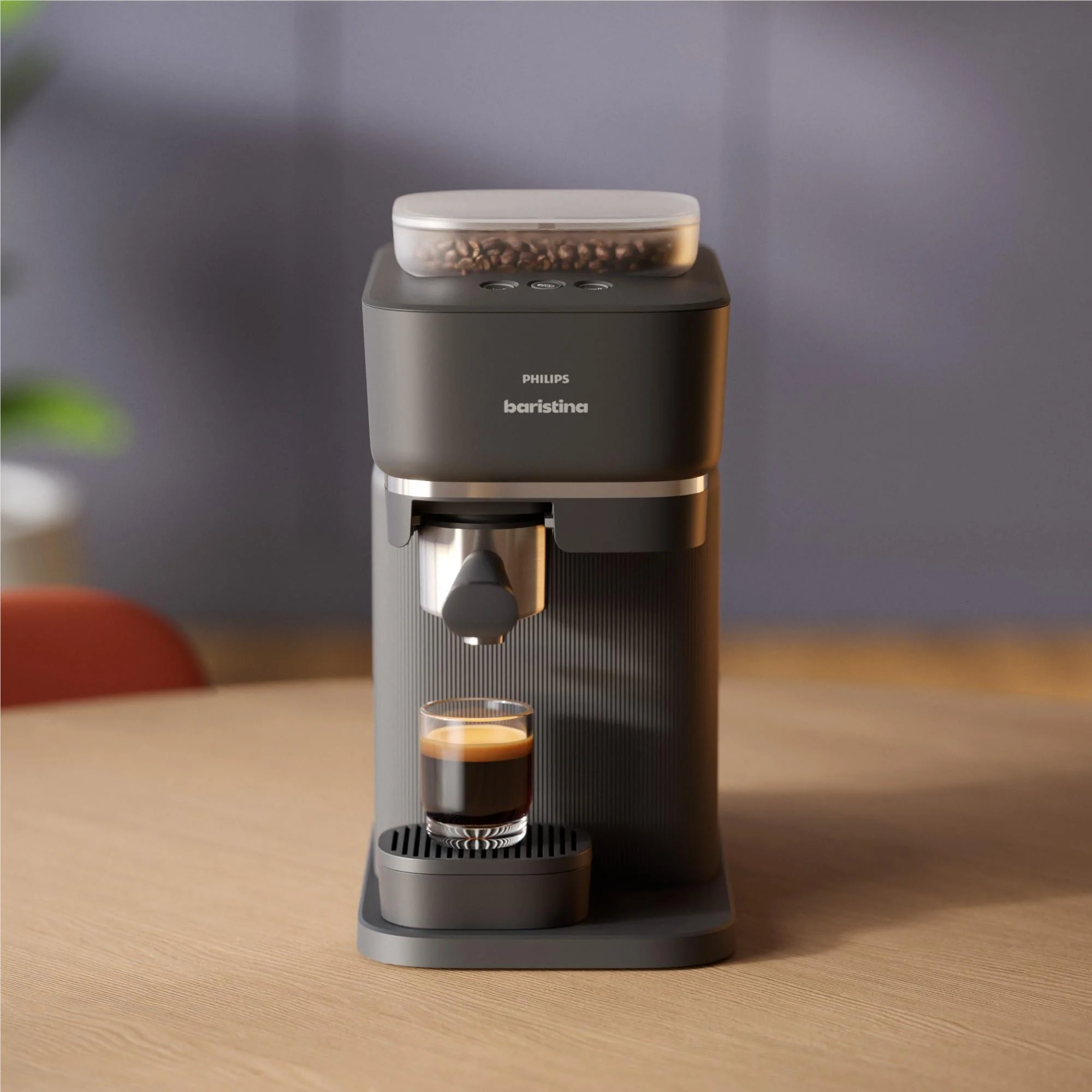 Philips Baristina Espresso Machine (Silhouette Black) - Image 9