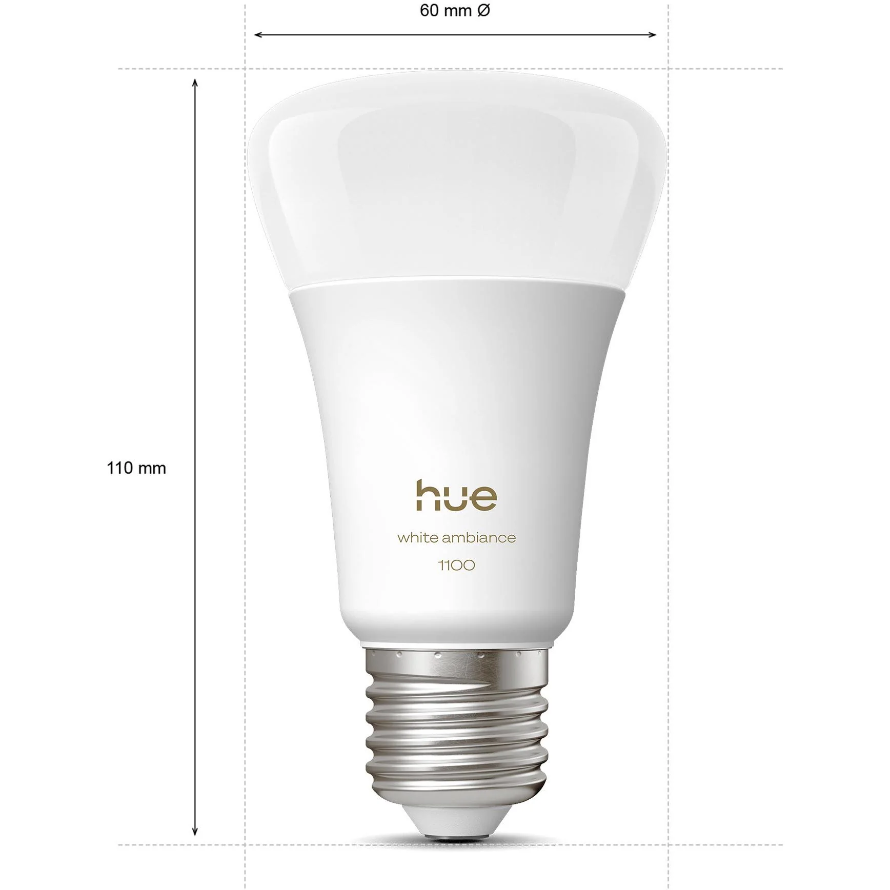 Philips Hue A60 75W Bluetooth Amber Bulb (E27) - Image 3