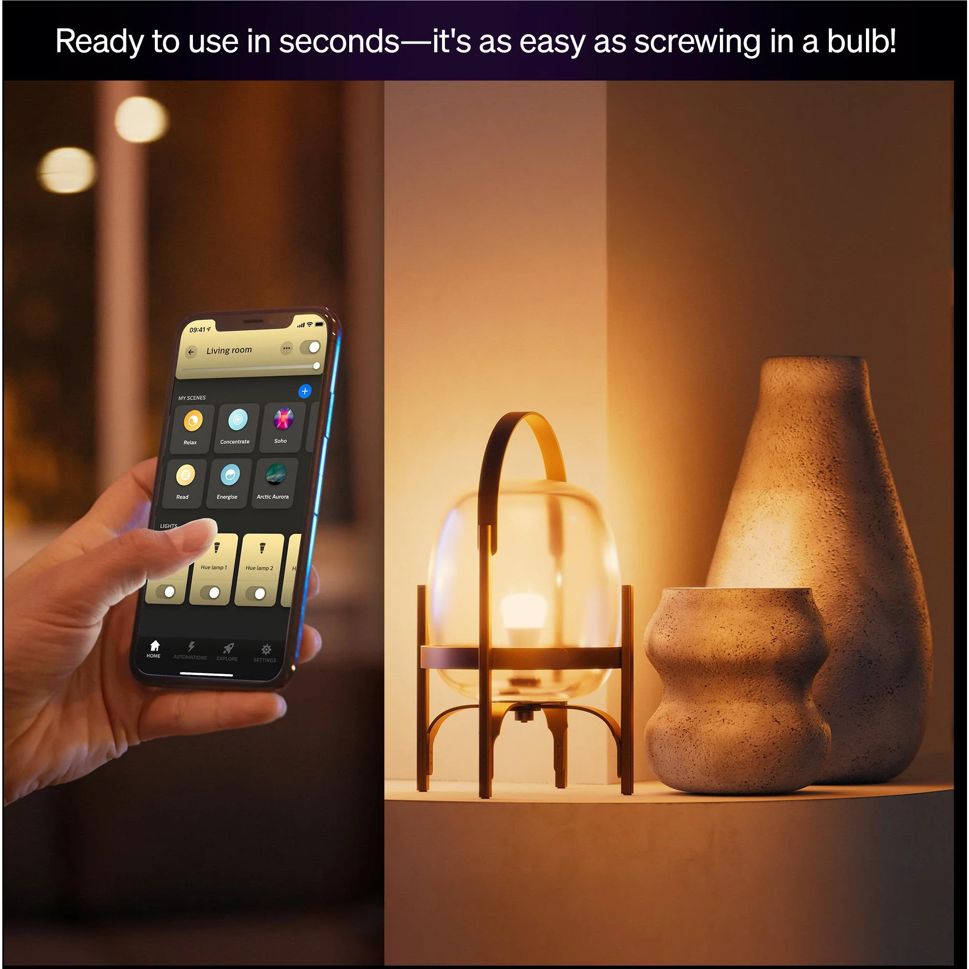 Philips Hue WCA 8.1W A60 B22 V2 Smart Bulb - Image 8