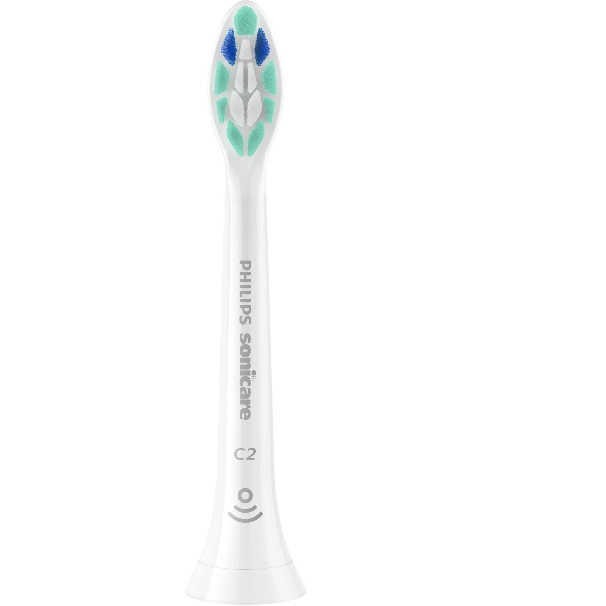 Philips Sonicare C2 Plaque Control Brush Head (White) [4 Pack] - Image 2