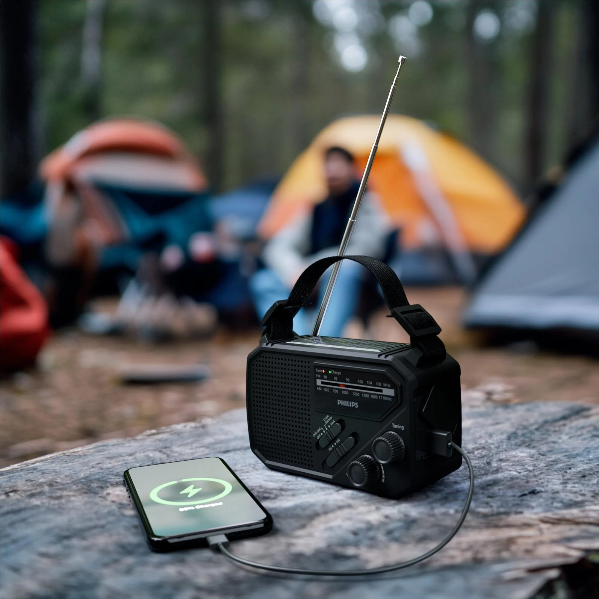 Philips TAR1609/00 Portable Radio with Torch - Image 8