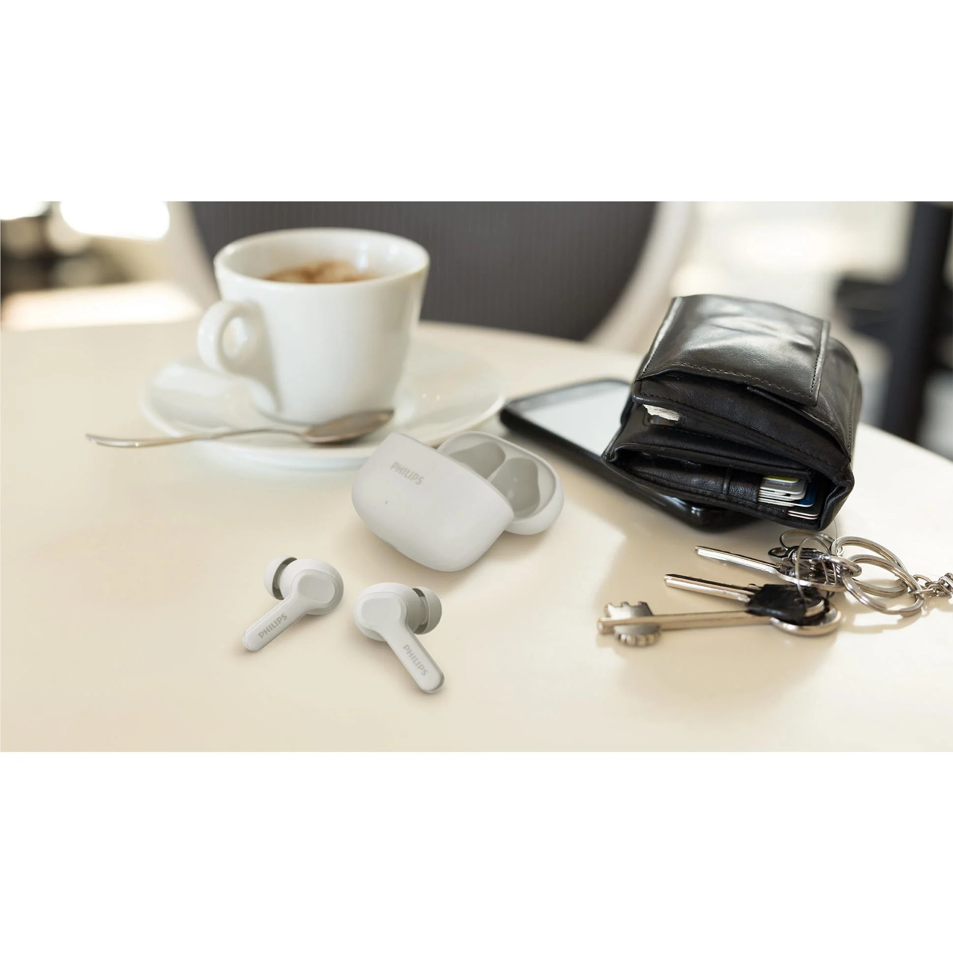 Philips TAT1109 True Wireless In-Ear Headphones (White) - Image 7