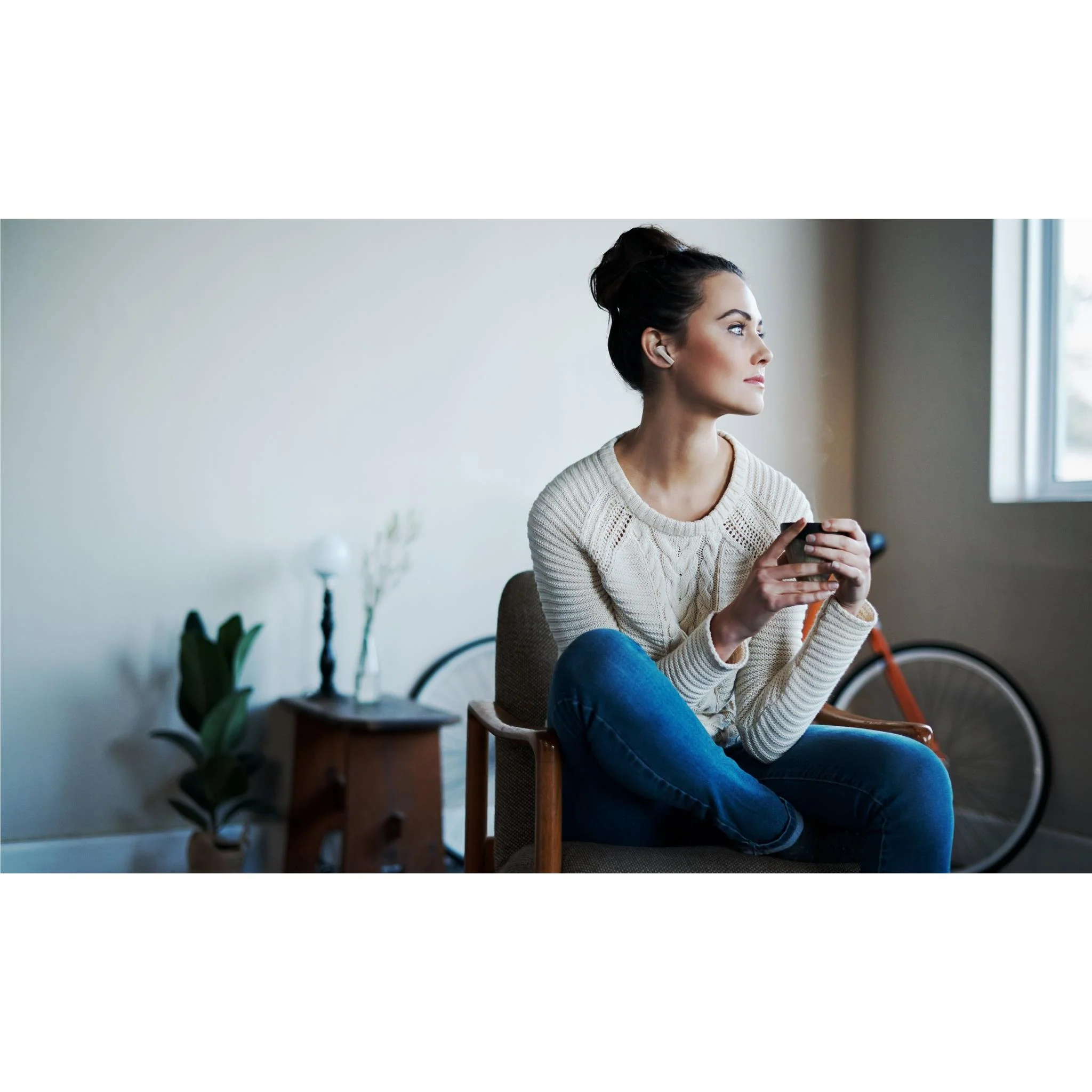 Philips TAT3559 True Wireless ANC Earbuds (White) - Image 8