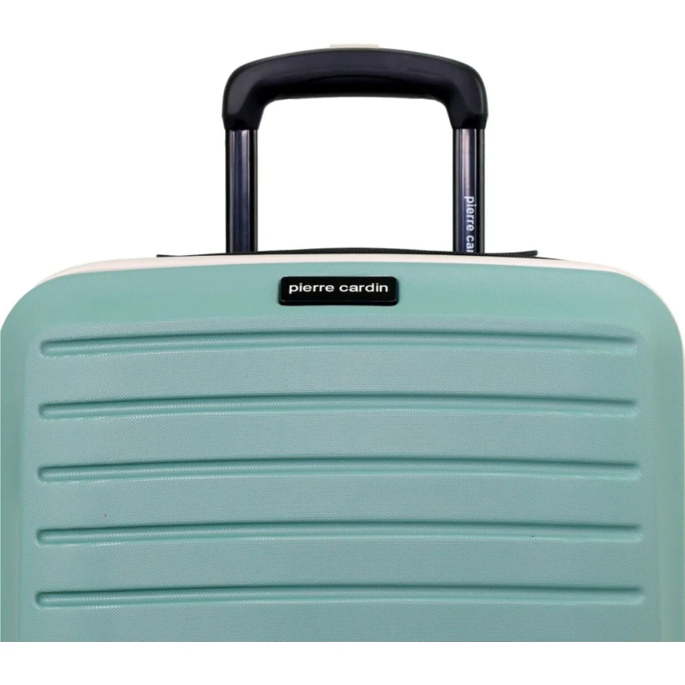 Pierre Cardin Classic Cabin 56L Hard Shell Case Travel Luggage (Mint) - Image 5