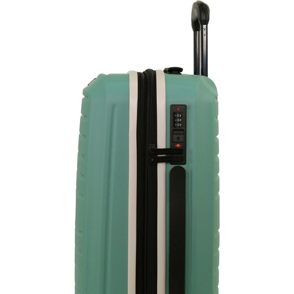 Pierre Cardin Classic Cabin 56L Hard Shell Case Travel Luggage (Mint) - Image 7