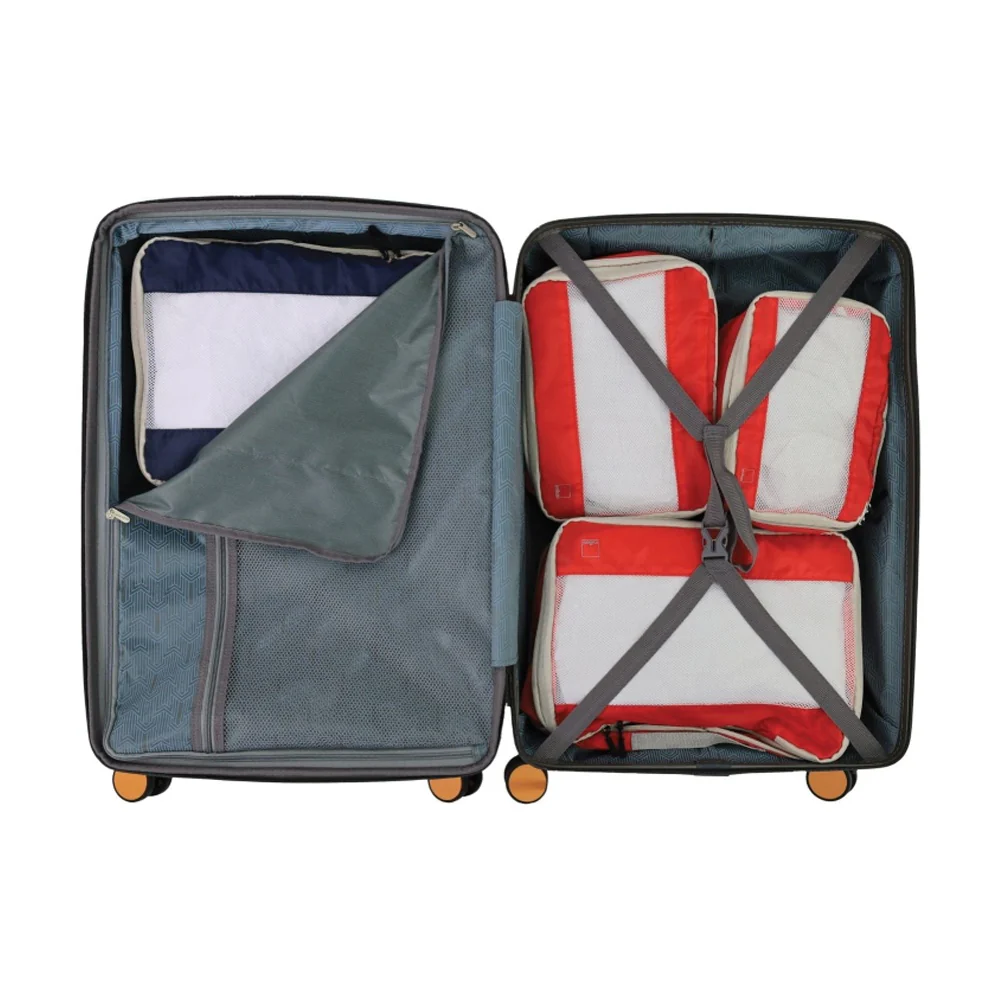 Pierre Cardin Classic Large 163L Hard Shell Case Travel Luggage (Olive) - Image 2