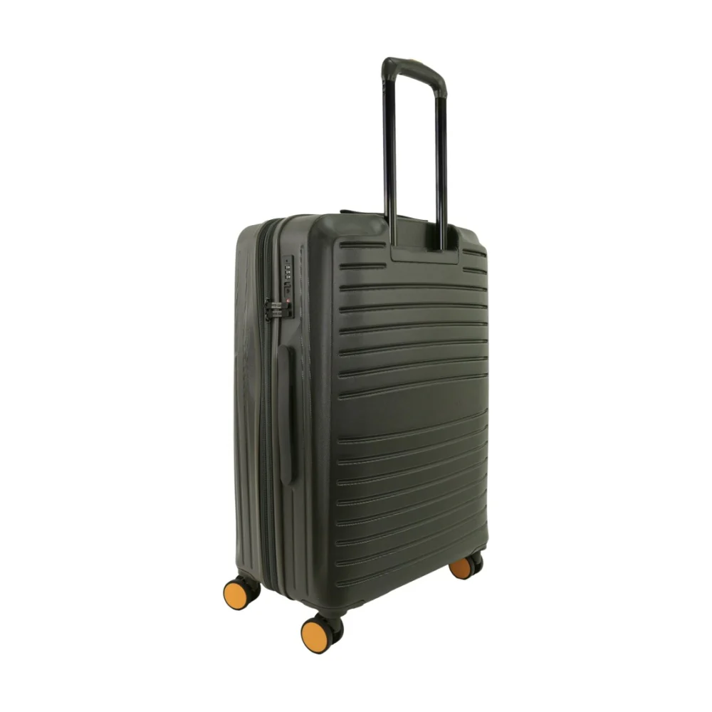 Pierre Cardin Classic Large 163L Hard Shell Case Travel Luggage (Olive) - Image 4
