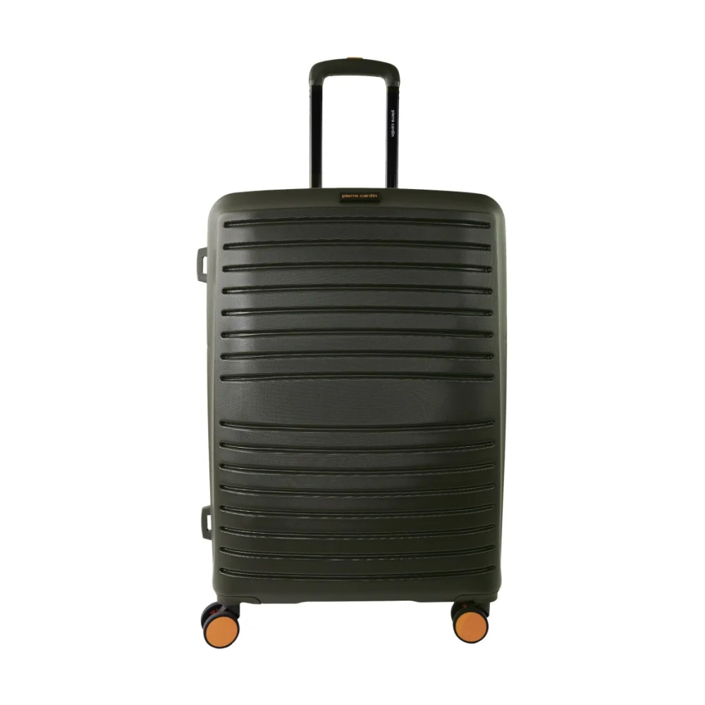 Pierre Cardin Classic Medium 113L Hard Shell Case Travel Luggage (Olive) - Image 3