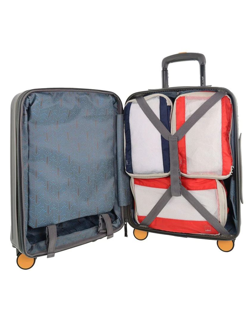 Pierre Cardin Hard Shell Case Classic Set Travel Luggage (Olive) [3-Pieces] - Image 2