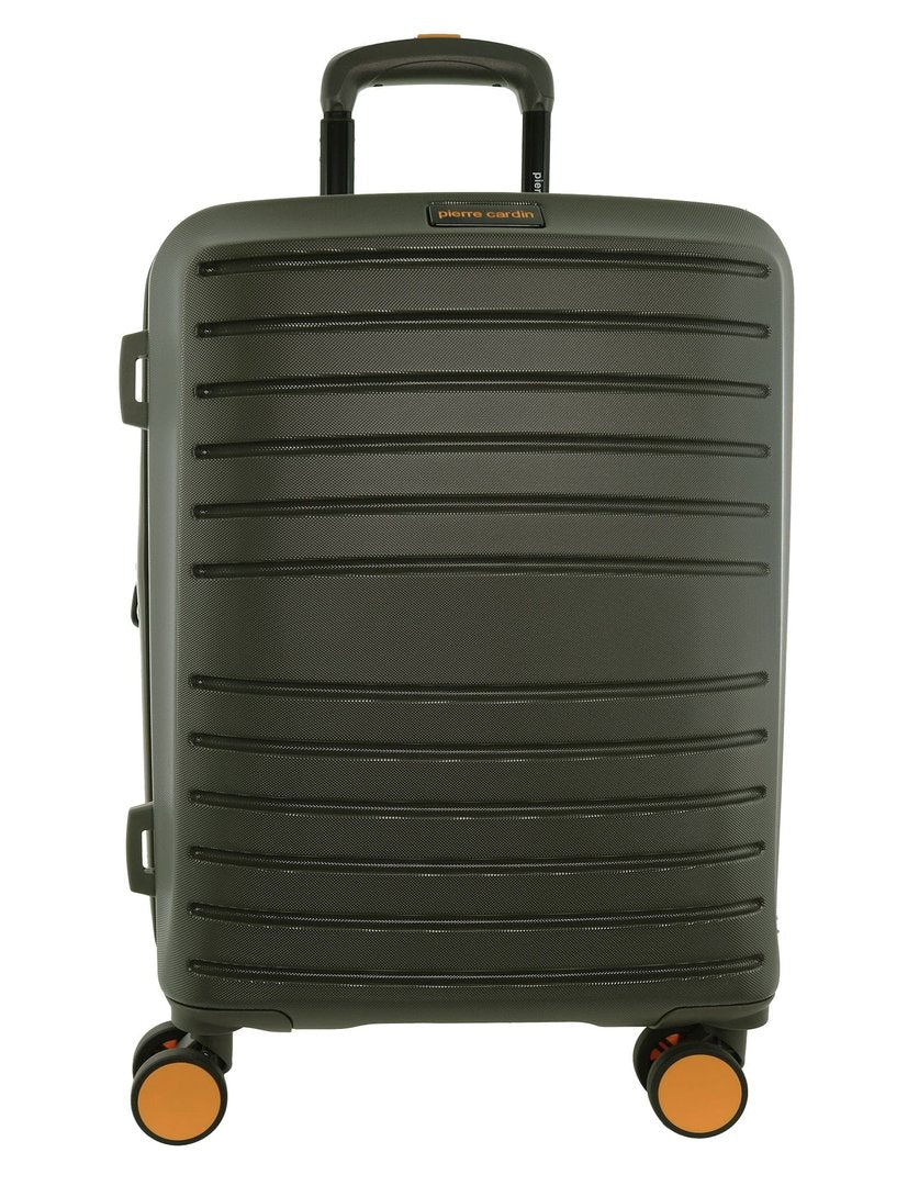 Pierre Cardin Hard Shell Case Classic Set Travel Luggage (Olive) [3-Pieces] - Image 3