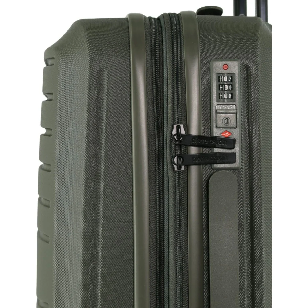 Pierre Cardin Hard Shell Case Classic Set Travel Luggage (Olive) [3-Pieces] - Image 5