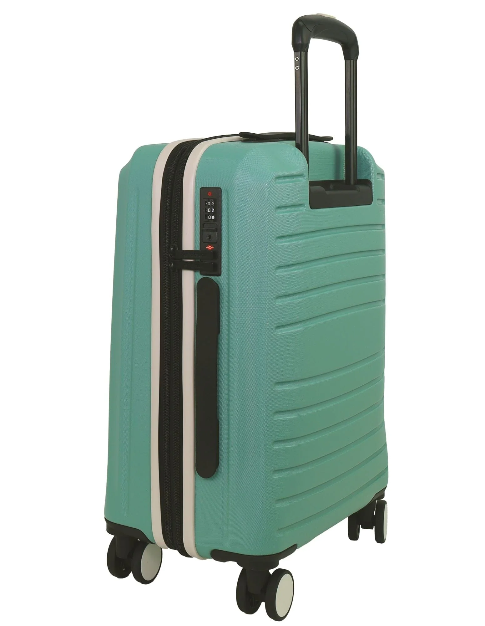 Pierre Cardin Hard Shell Luggage Set Mint (3pc) - Image 2