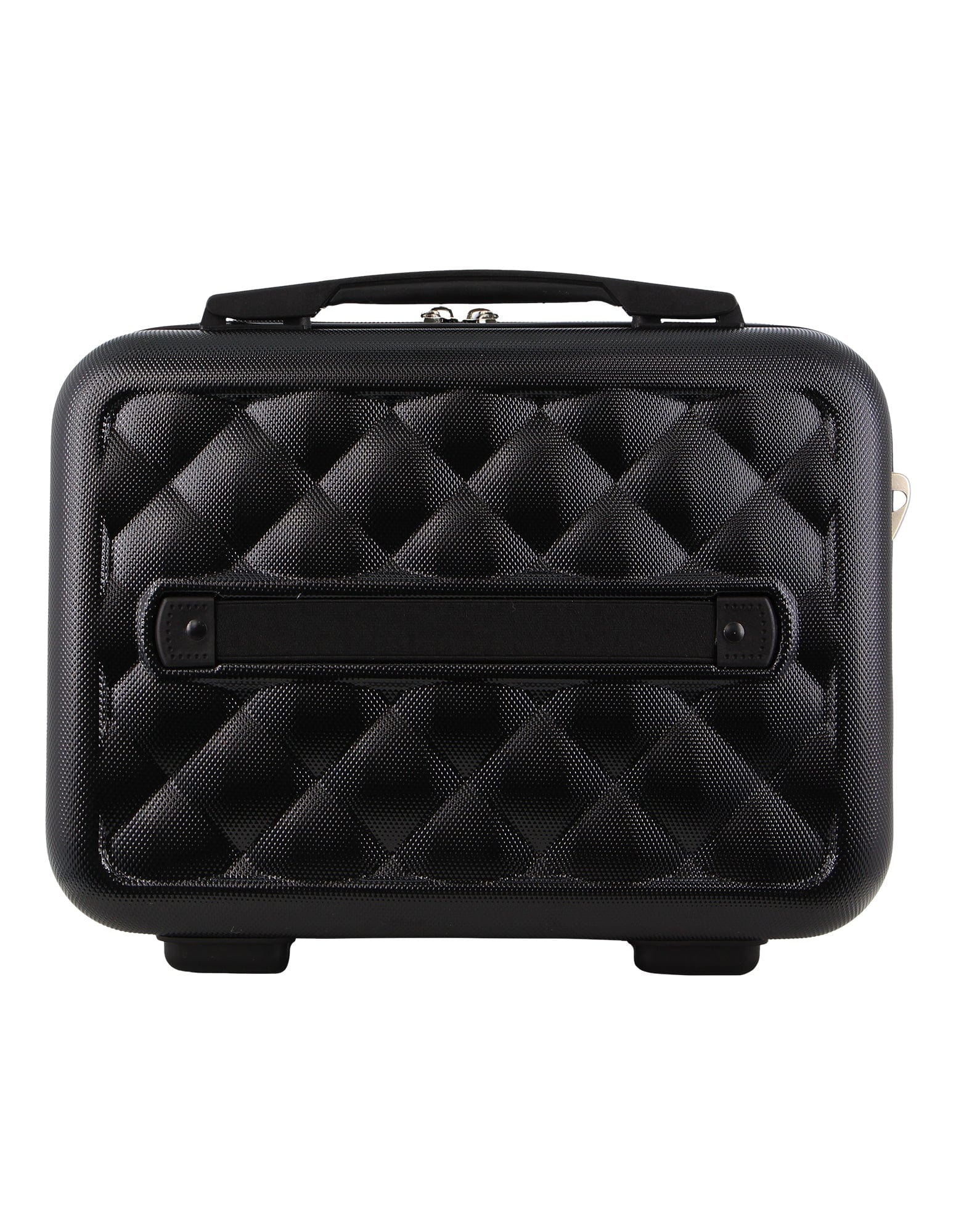 Pierre Cardin Large Hard-Shell Suitcase & Mini Beauty Travel Case w/ Tag Black - Image 4