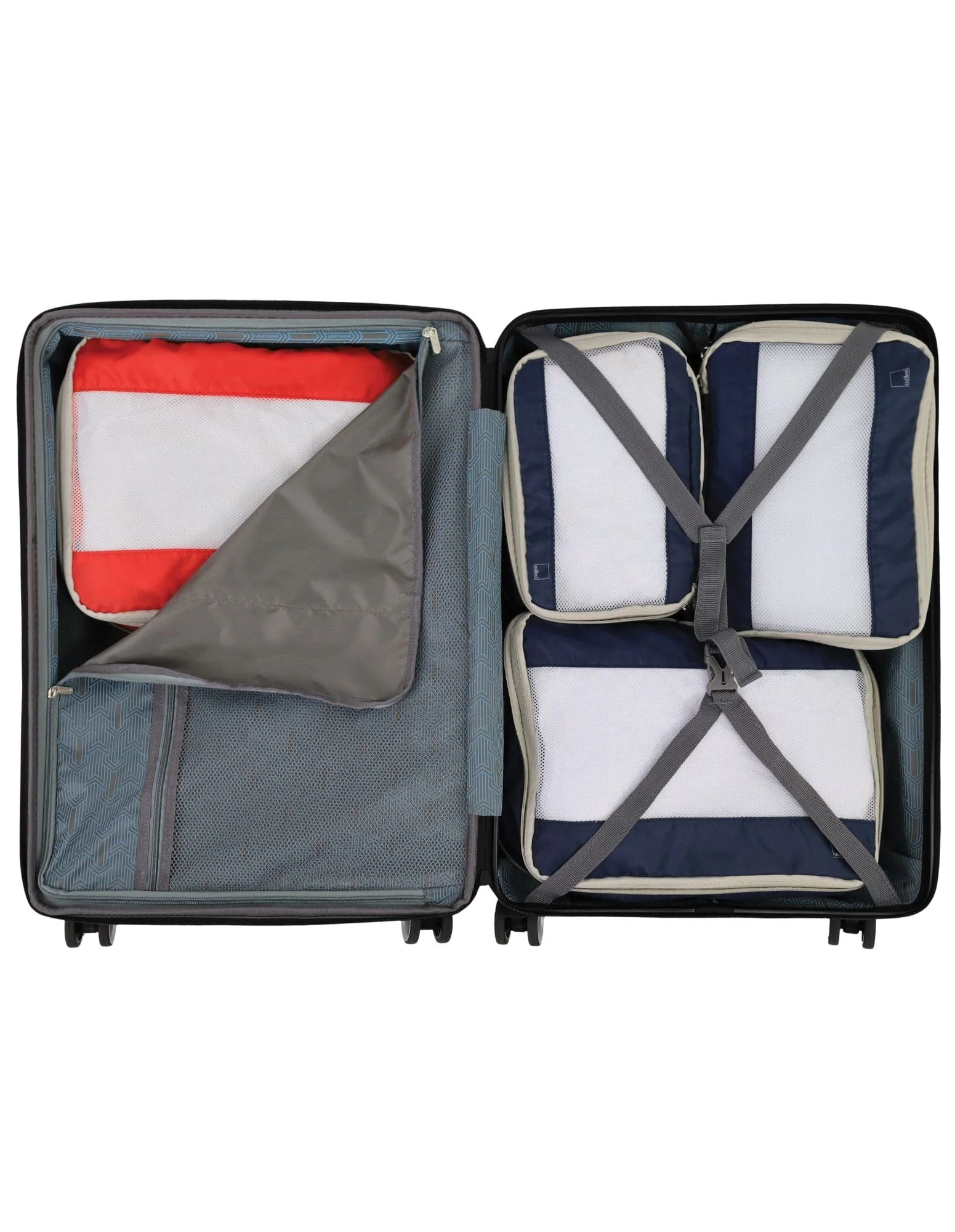 Pierre Cardin Medium 113L Travel Hard Shell Case Travel Luggage (Taupe) - Image 10