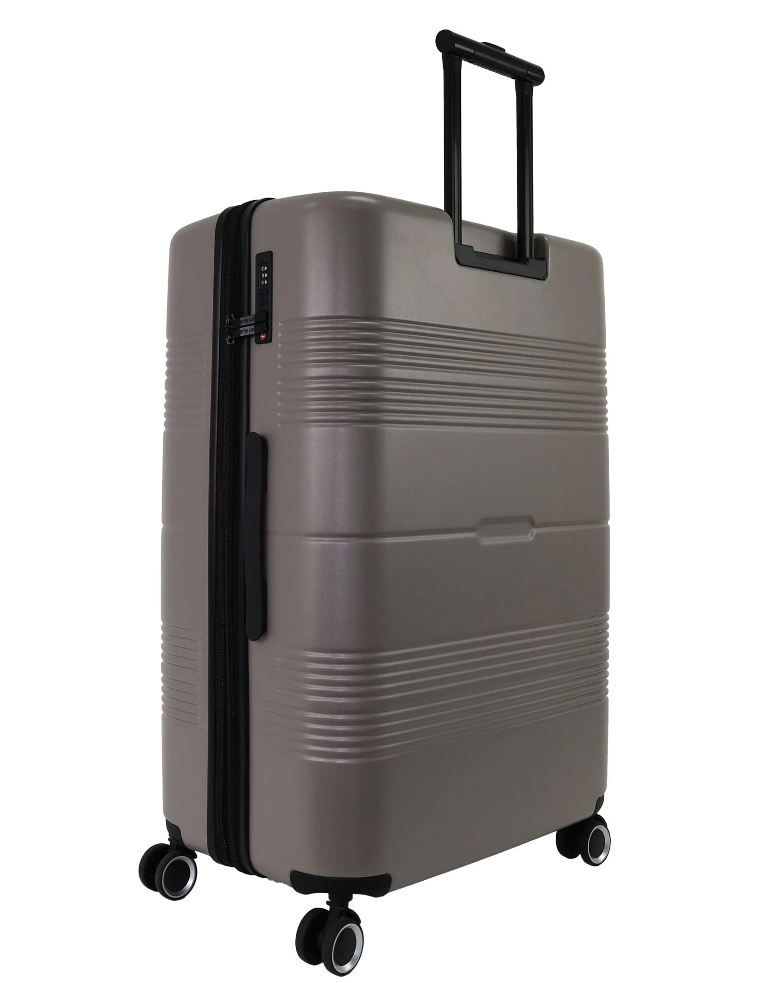 Pierre Cardin Medium 113L Travel Hard Shell Case Travel Luggage (Taupe) - Image 8