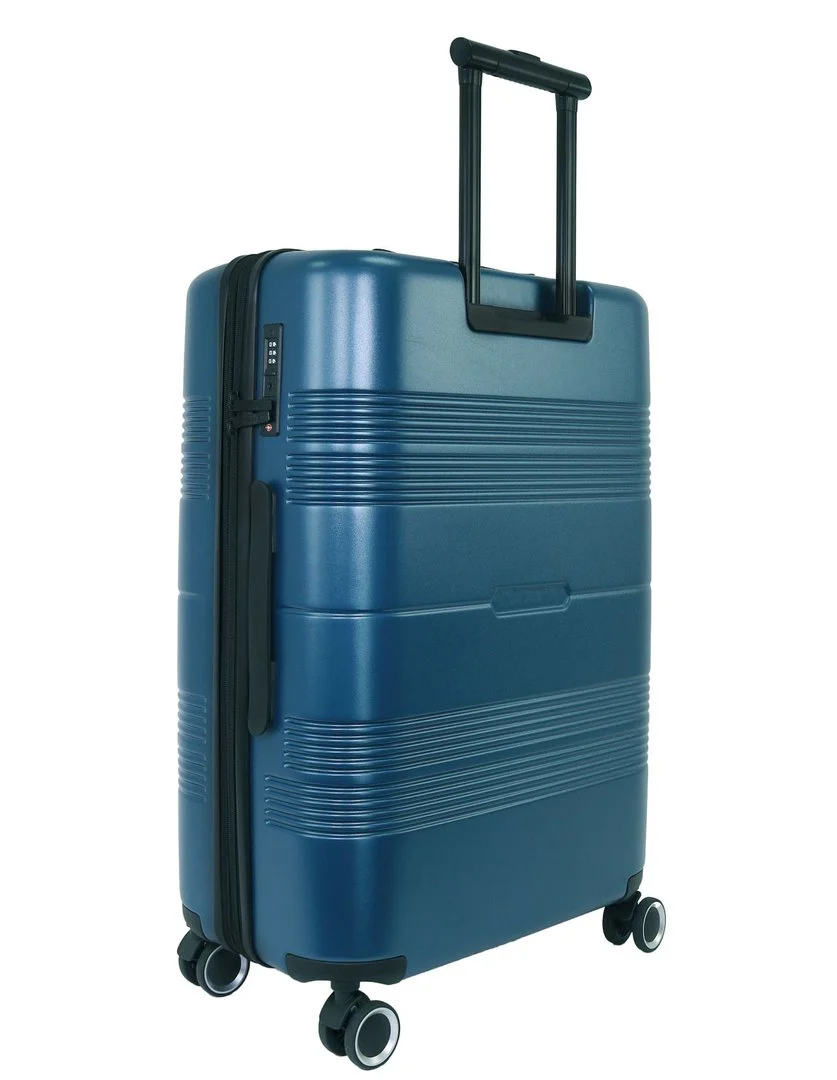 Pierre Cardin Medium 113L Travel Hard Shell Case Travel Luggage (Teal) - Image 2