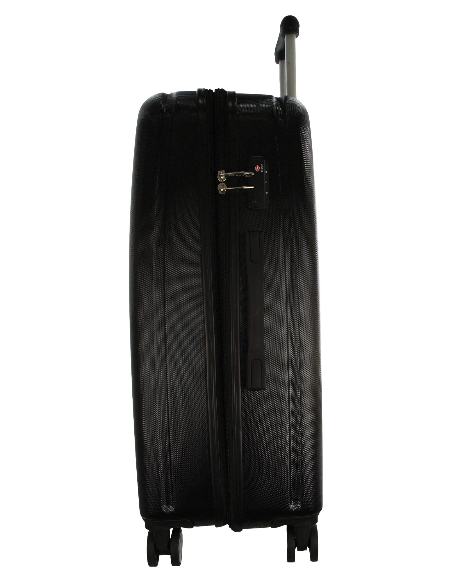 Pierre Cardin Medium Hard-Shell Suitcase & Mini Beauty Case Set w/ Tag Black - Image 9