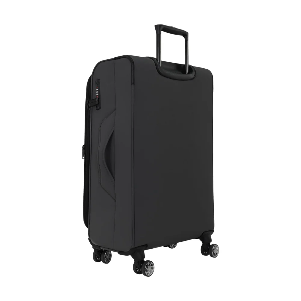 Pierre Cardin Medium Spinner Suitcase (Charcoal) - Image 4