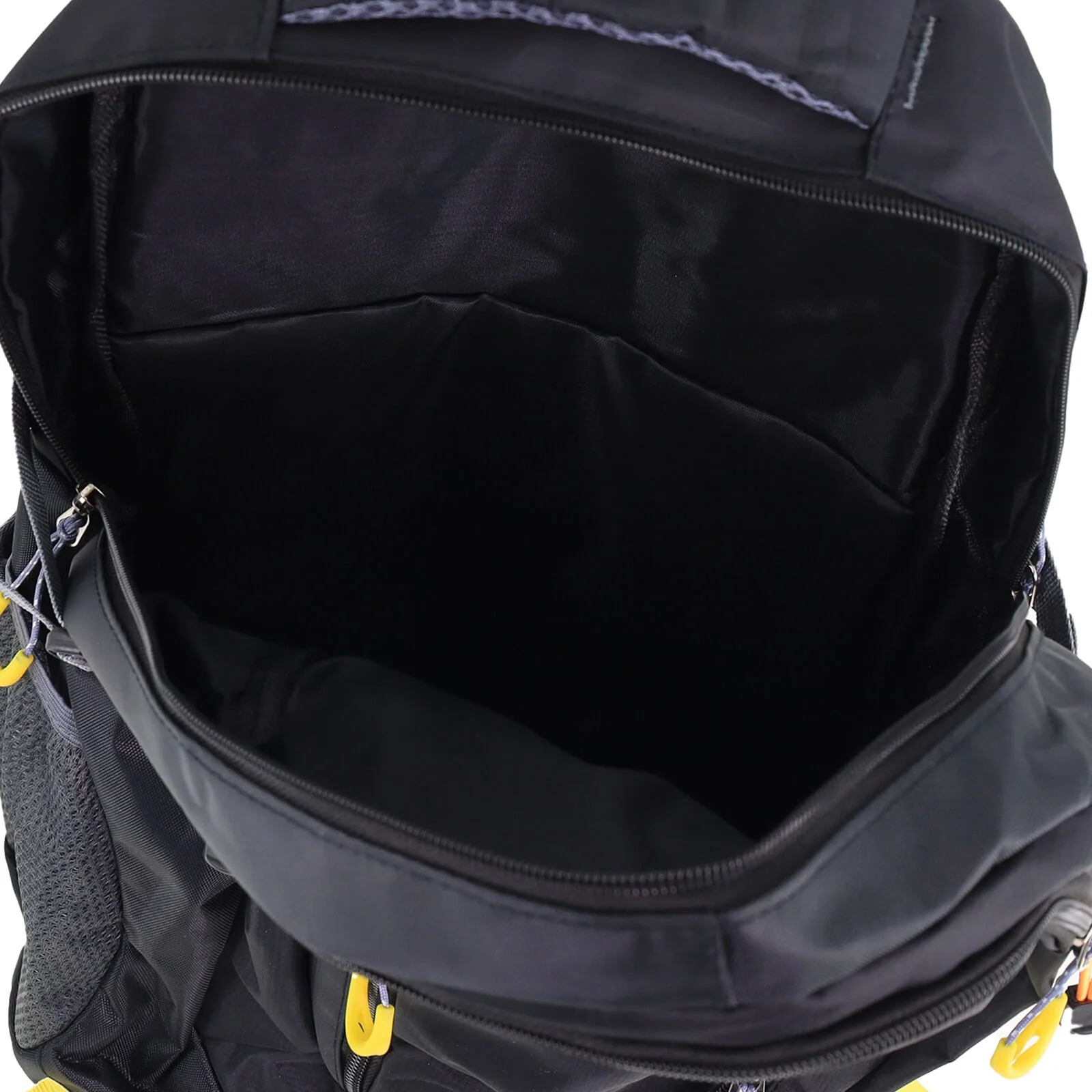 Pierre Cardin Mens 30L Nylon Adventure Backpack Bag Travel Hiking in Black - Image 5