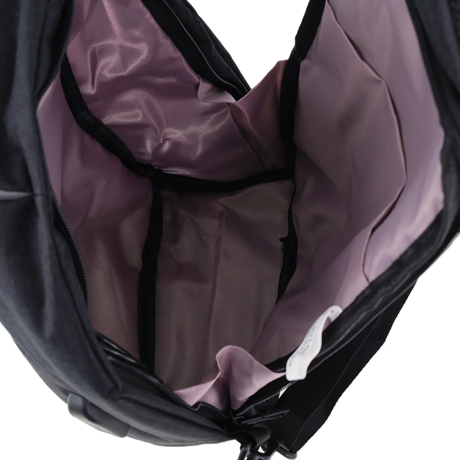 Pierre Cardin Mens Travel Nylon Sling Crossbody Bag- Black - Image 4