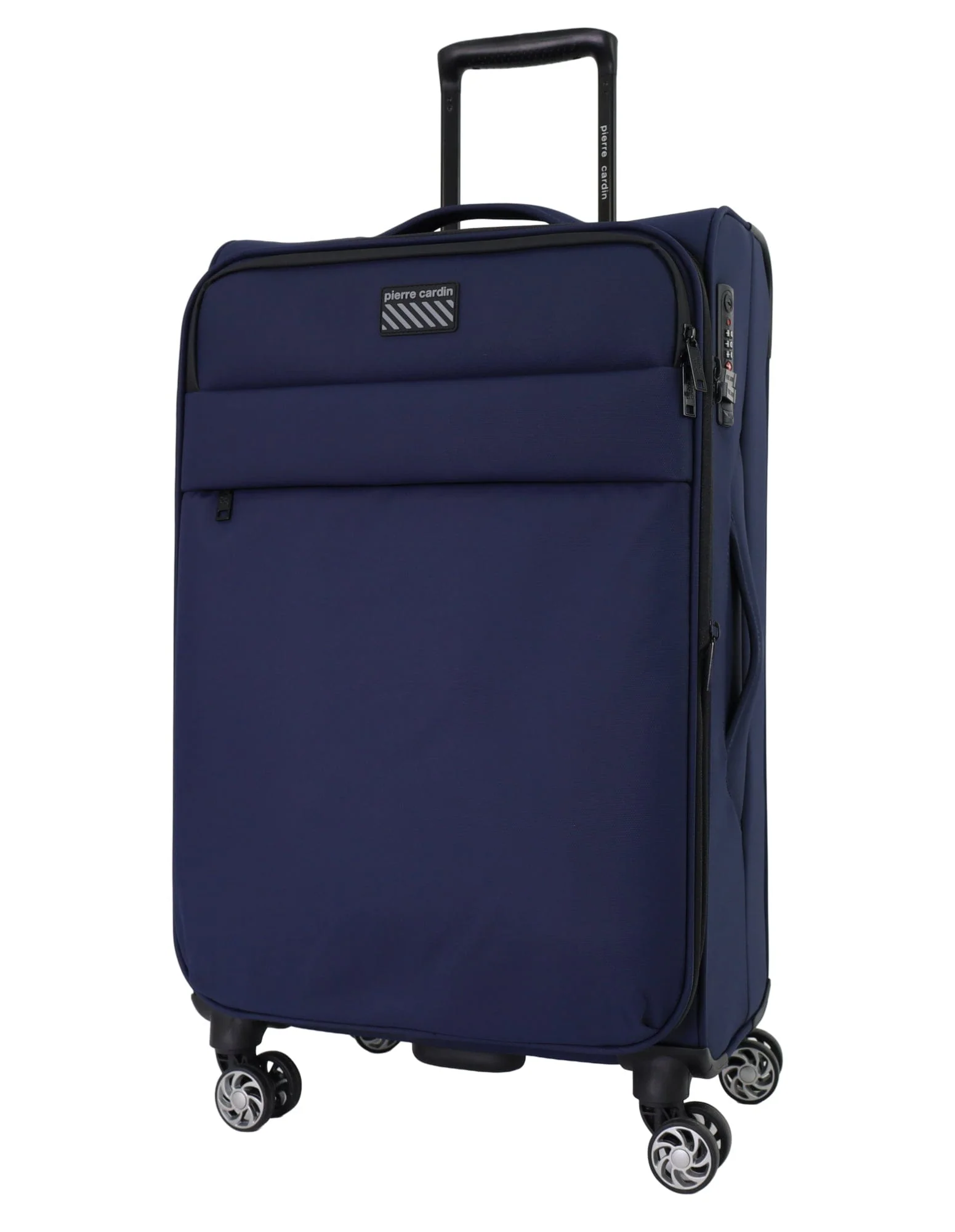 Pierre Cardin Soft Suitcase Set 3-Piece (Navy) - Image 6