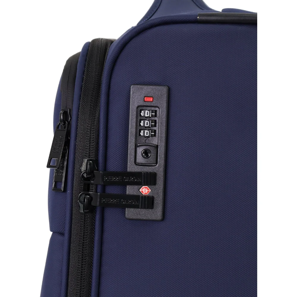 Pierre Cardin Soft Water-Repellent Cabin Carry-On (Navy) - Image 5