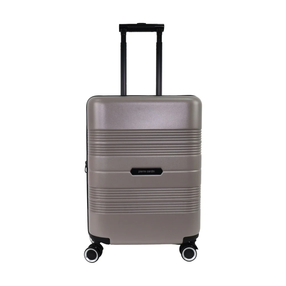 Pierre Cardin Travel Hard Shell Case CABIN/MED/LRG Travel Luggage Set (Tau) [3-Pieces] - Image 5