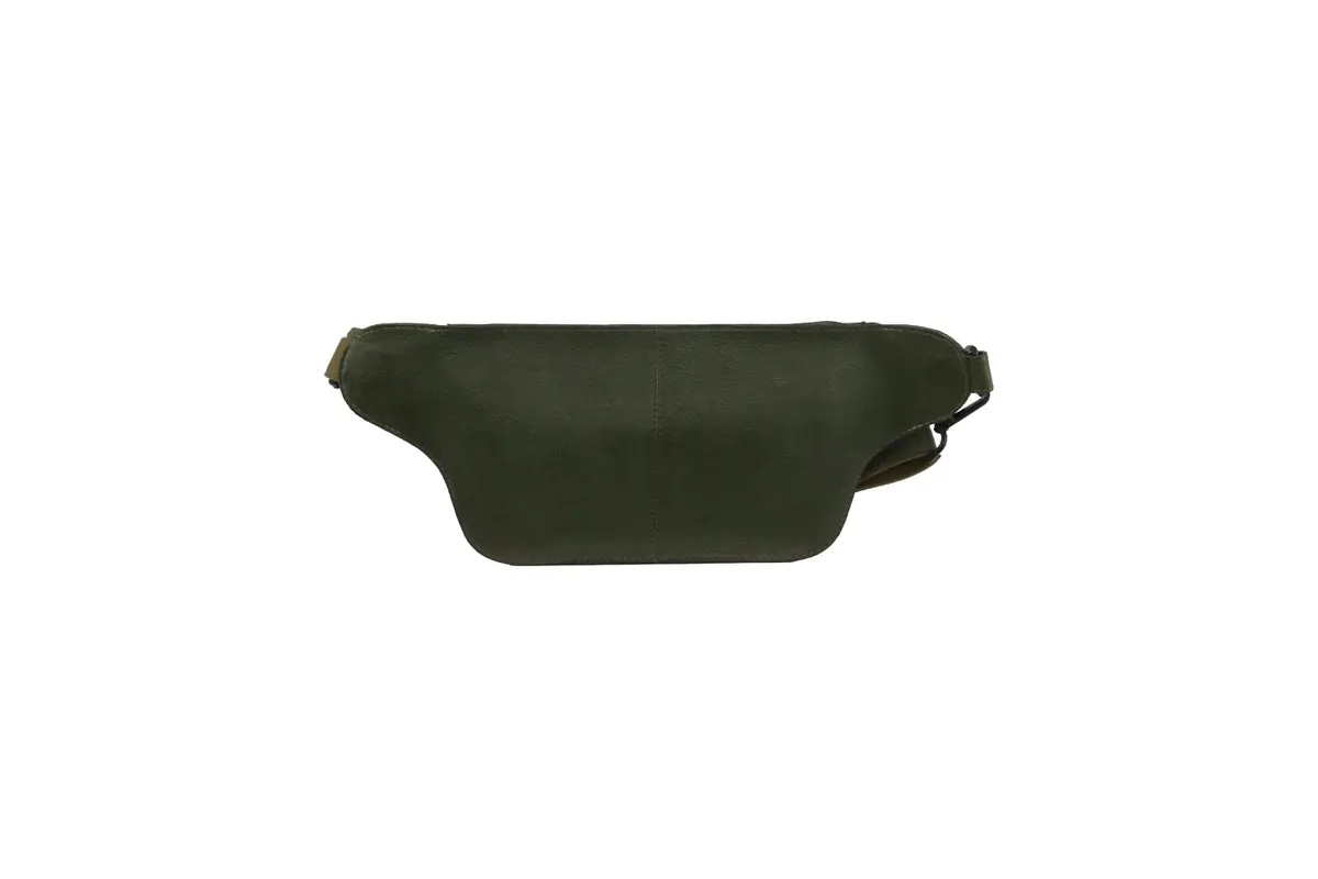 Pierre Cardin Unisex Leather Rustic Waist/Bum Belt Bag 33x16cm Grape Leaf - Image 6