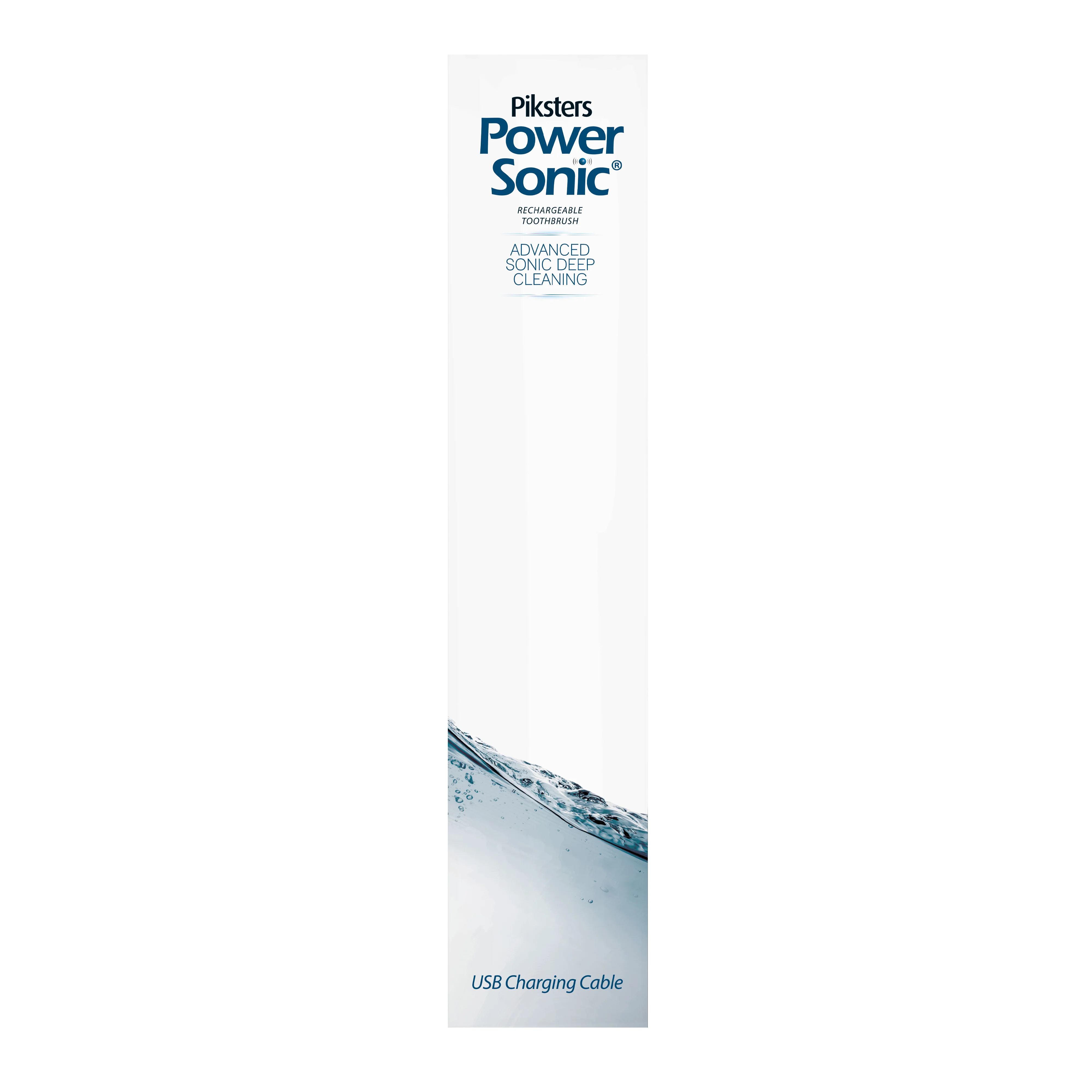 Piksters Power Sonic Toothbrush Grey - Image 4
