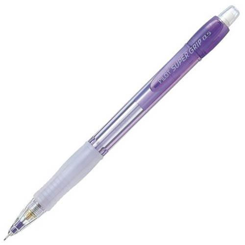 Pilot Super Grip Neon Mechanical Pencil Pacer 0.5mm Violet Purple Box 12 - Image 2