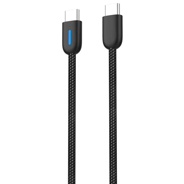 Pioneer USB-C Braided Cable 1m - USB-C to USB-C Charging Data Cable - Image 3