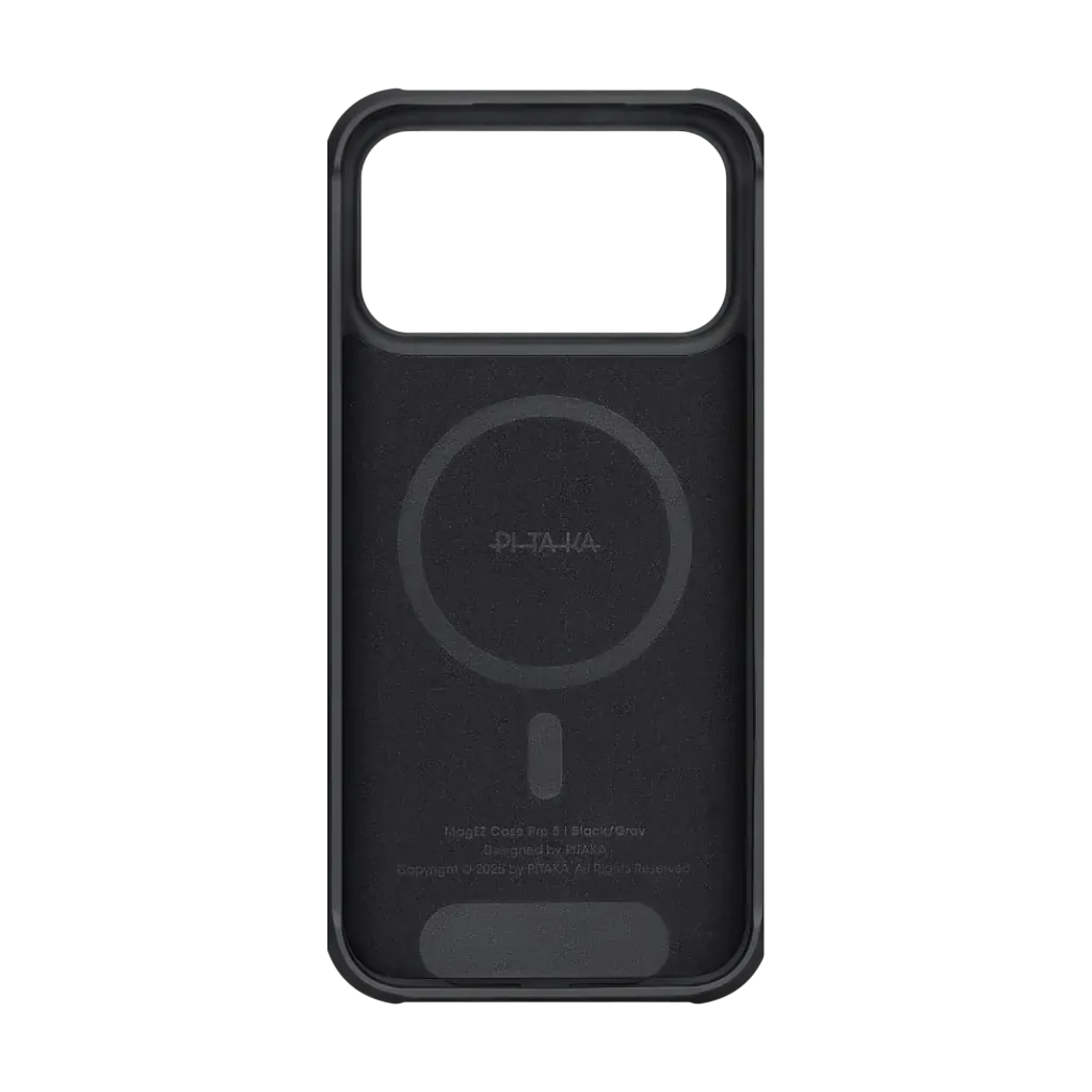 PITAKA Aramid Fibre ProGuard Case for iPhone 17 Pro Max Black/Grey - Image 2