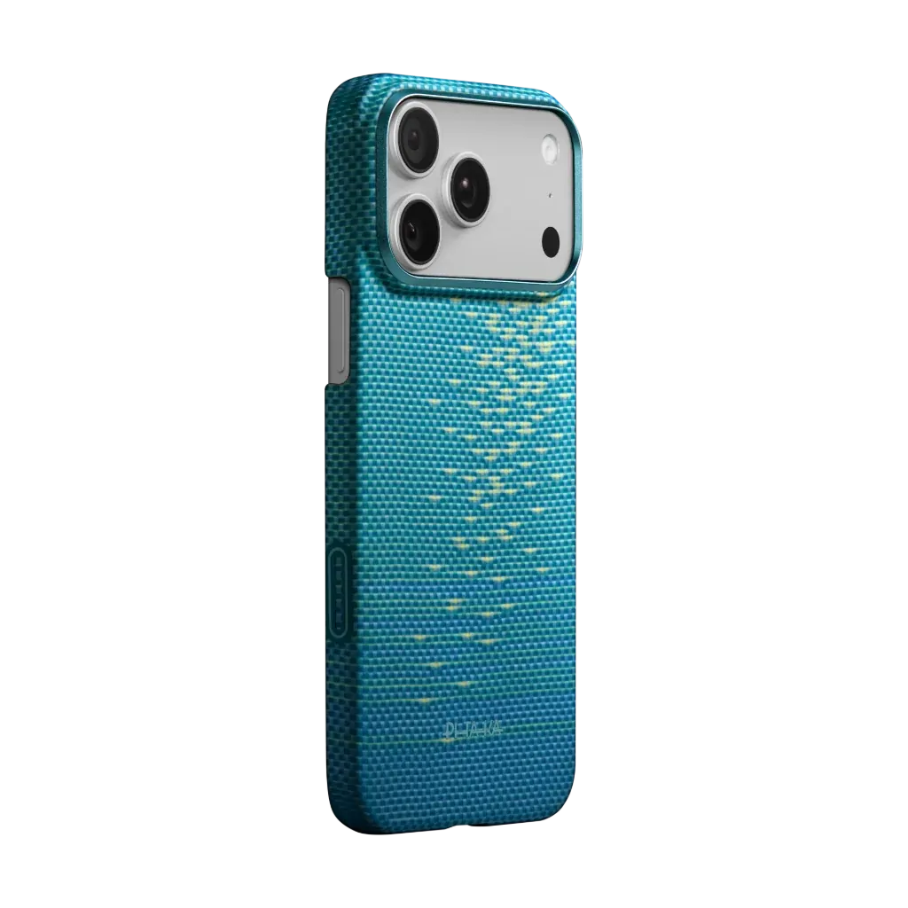 PITAKA Aramid Fibre Ultra-Slim Case for iPhone 17 Pro Max Lucid Blue - Image 2