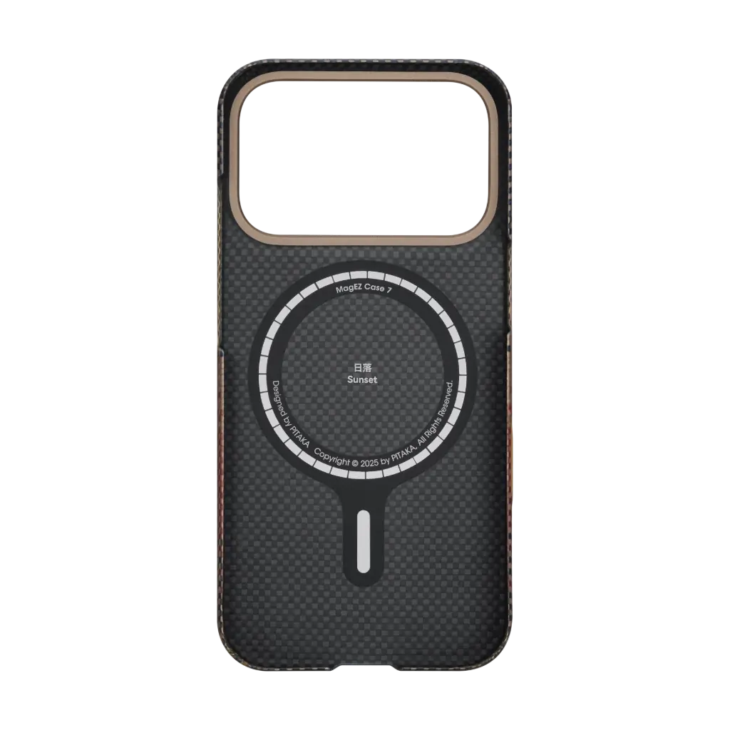 PITAKA Aramid Fibre Ultra-Slim Case For iPhone 17 Pro Sunset - Image 2