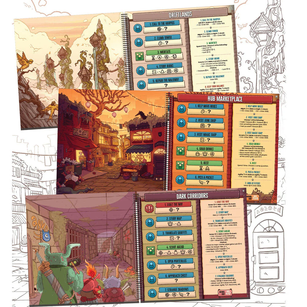 Plaid Hat Games Freelancers A Crossroads Kids Role Playing Board Game 14y+ - Image 4