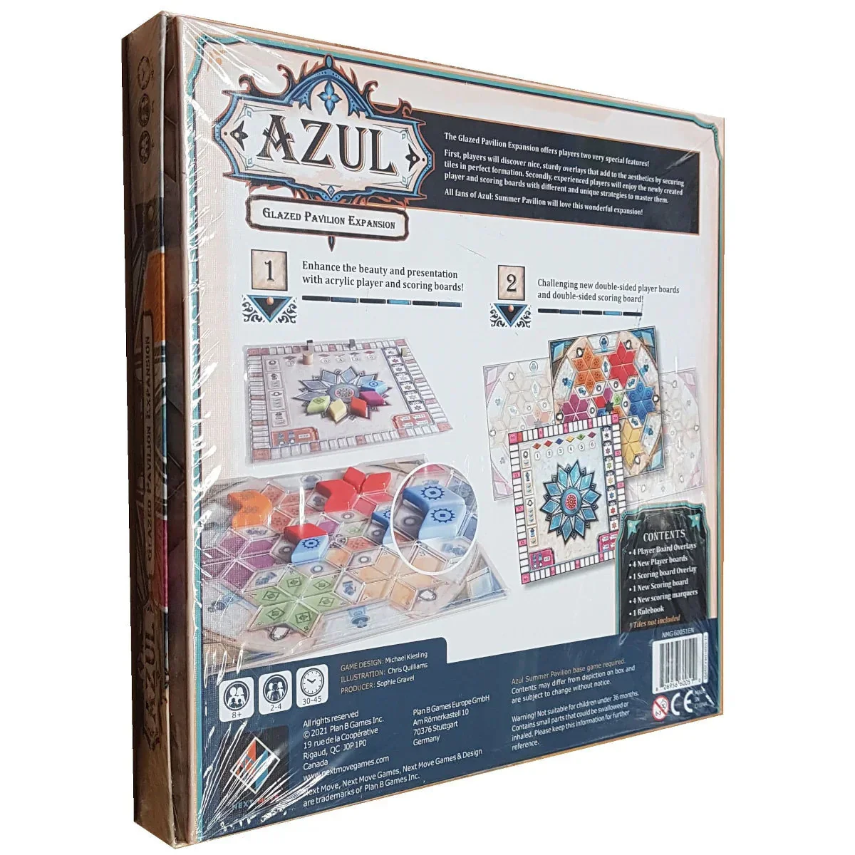 Plan B Games Azul: Summer Pavilion Glazed Pavilion Expansion Tabletop Strategy Game - Image 3
