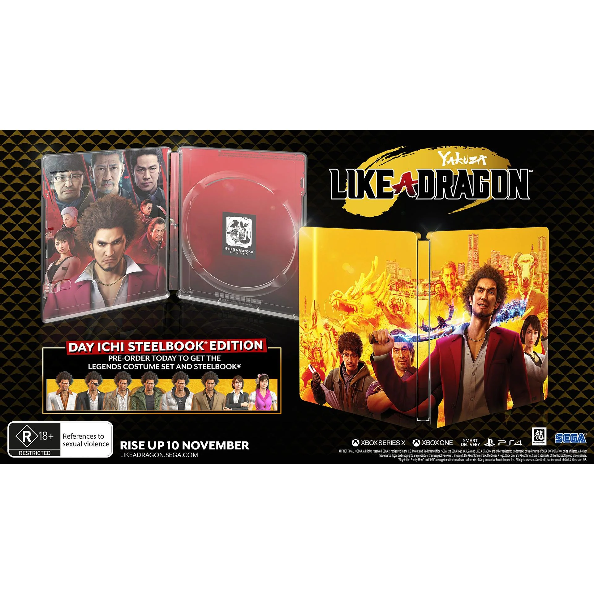 Yakuza: Like a Dragon Day Ichi Steelbook Edition - Image 2