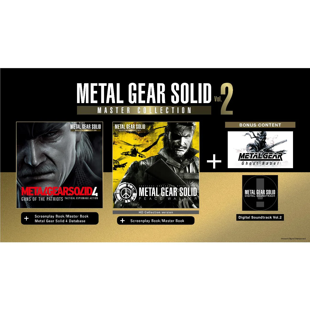 METAL GEAR SOLID: MASTER COLLECTION Vol. 2 Day 1 Edition - Image 2