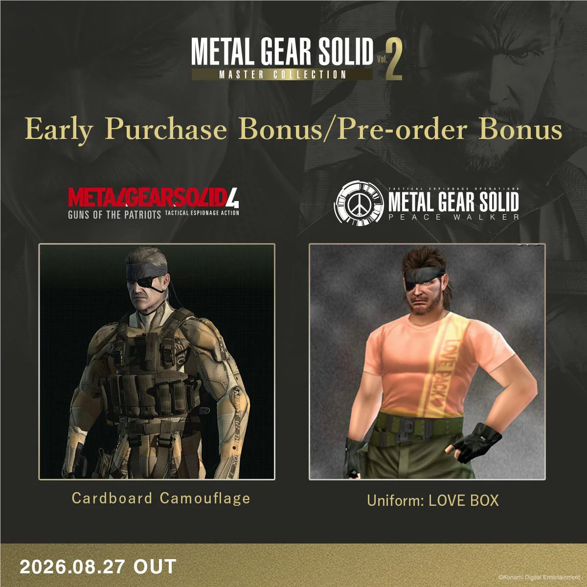 METAL GEAR SOLID: MASTER COLLECTION Vol. 2 Day 1 Edition - Image 3