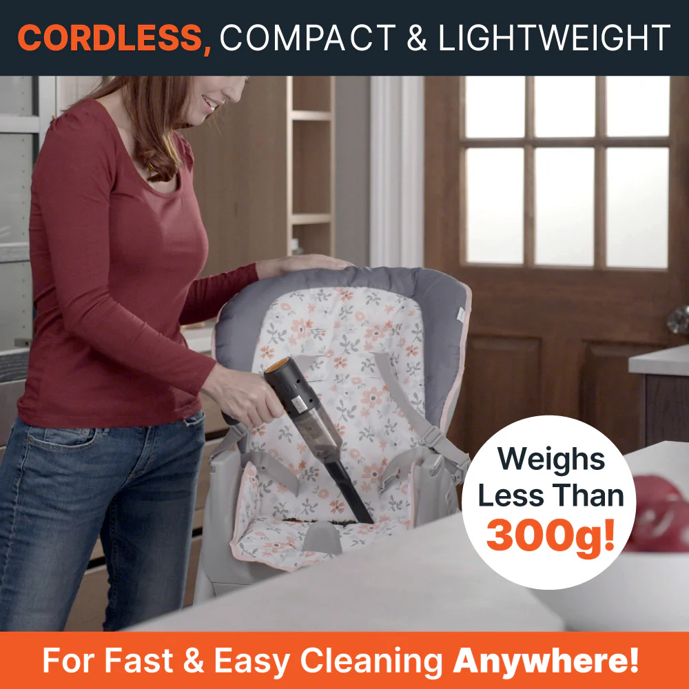 Pocket Vac 2-in-1 Handheld Portable Vacuum & Blower - Image 7